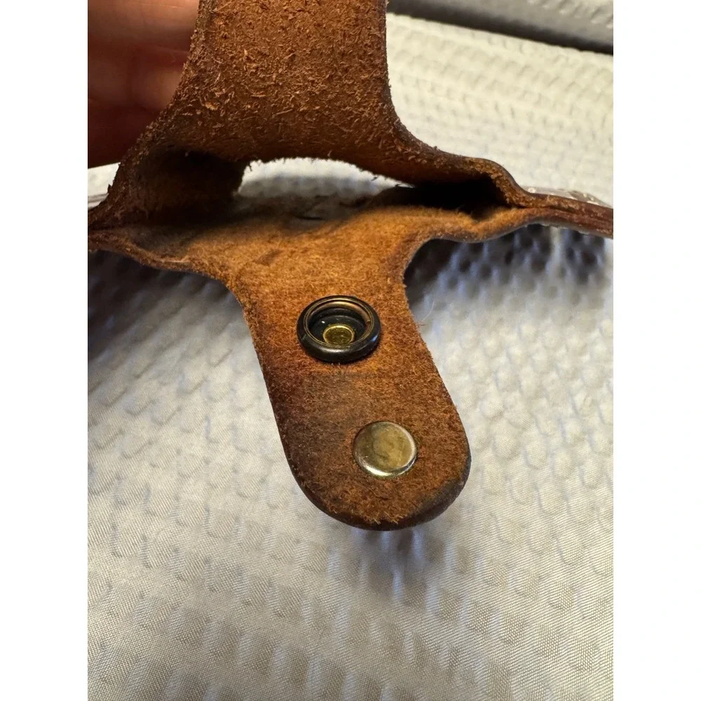 Triple K 420 Secret Agent Holster RH 420-5 S&W 945 Brown Leather Snap